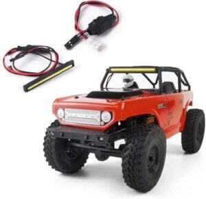 Darkness Ghost RC Car COB LED Light Bar Spotlight Headlight for Axial SCX24 AXI90081 Deadbolt 1/24 Scale Crawler