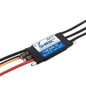 ZTW Shark G2 Series 40A Brushless ESC with SBEC 4A 5V for Duck RC Boat and DIY Projects