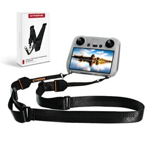 CYNOVA Mini 4 pro/DJI Flip/Air 3 / Mini 3 / fpv drone Strap Lanyard, Screen Protector Compatible with DJI RC Remote/DJI RC2 Controller, Lanyard Accessories for Dji Air 3s Accessories