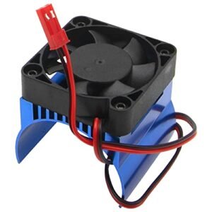 Vgoohobby 42mm Motor Cooling Fan Heatsink for Pink RC Car Traxxas 1/10 E Maxx E Revo Summit Arrma 1/8 Kraton Talion Typhon
