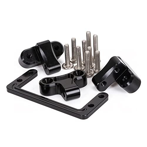 YFXFXFG RC 390 Carbon Fiber Wheels Metal Transmission Gearbox for 1/10 RC Crawler LCG Chassis Axial SCX10 II 90046 90047 86100 Upgrade