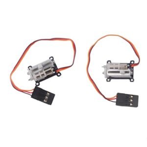 Wishiot 2pcs Micro Linear Digital Servo 1.5g Ultra Lightweight for Micro Indoor RC Plane Plans