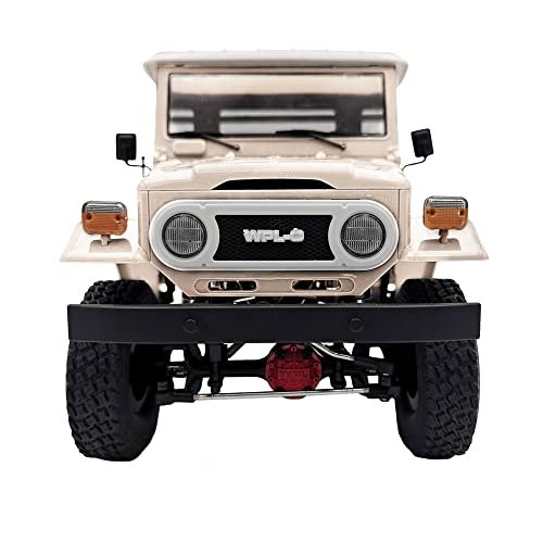 Perseids WPL C44KM 1/16 4x4 DIY RC Rock Crawler Cheap RC Semi Trucks All Terrain Remote Control Pickup Truck Metal Kit