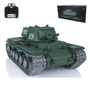 TOUCAN RC HOBBY Pro 1 16 Henglong Tk7 0 Soviet Kv 1 Rc Tank with Ir Bb Shooting for Pro Rc Hobby Raceway Enthusiasts