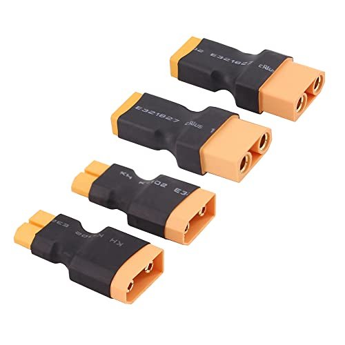OliRC 4pcs XT90 to XT60 Male Female RC Connector Adapter for RC Willey Salt Lake Locations