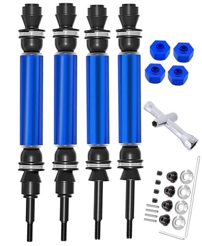 Traxxas Drive Shaft CVD Upgrades Navy Blue 4pcs Set for Enhanced RC Boat Performance Parts