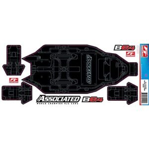 Team Associated RC10B6.4 FT Chassis Protective Sheet 3mm Printed ASC91999 Electric Car Truck Option Parts