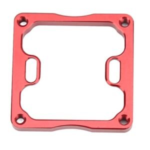 SPYMINNPOO RC Model Propellers Cooling Fan Mount Aluminum Holder for MAX6 MAX8 MAX5 ESC Fans Red