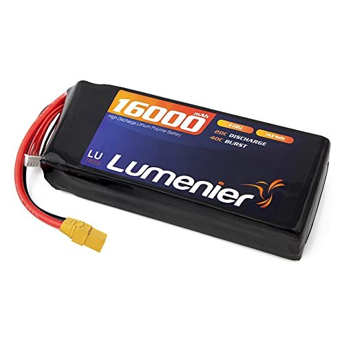 Lumenier 16000mAh 4s 20c Lipo Battery XT90 2 for Multi Rotor Airframes and Planes