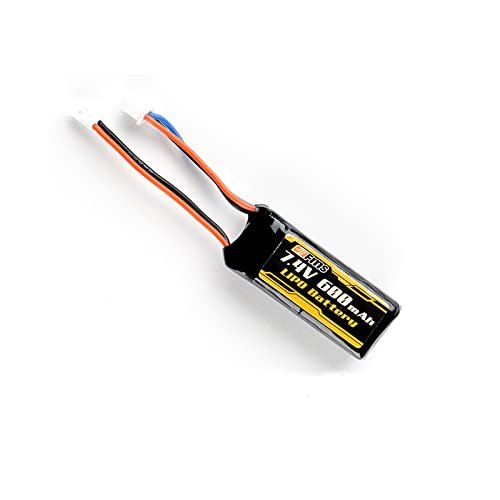 EAZYRC X FMS 7.4v 600mAh 2S Battery for FCX24 and FCX18 RC Models