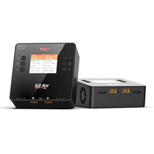 ISDT K2 Air Lipo Battery Charger Discharger 2 6S AC 200W DC 500Wx2 20A Dual Channel Smart Charger for RC Battery Suppliers