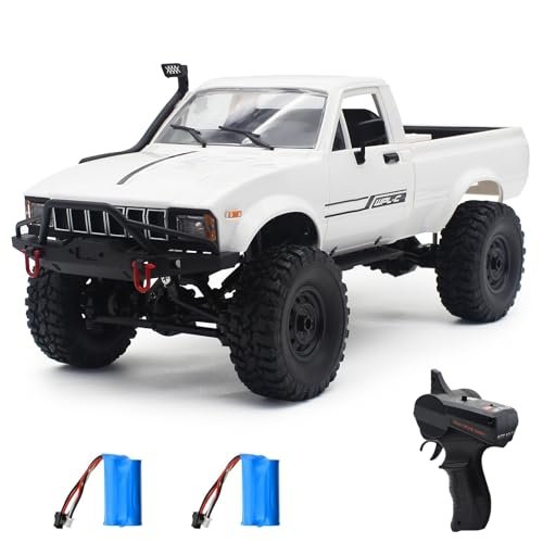 Mostop 1.4 Scale RC Truck 4WD Offroad Rock Crawler Climbing Vehicle with 2.4Ghz Remote Control for Kids