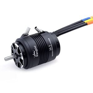 KingVal 3660 1800KV Brushless Motor with Water Cooling Jacket for RC Jet Motor Boat