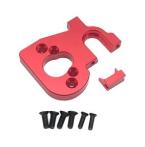 Red Aluminum Motor Mount Seat Holder for Wltoys 1/14 144001 RC Buggy Upgrades at RC Hobby Parts Store