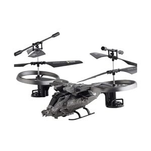 HEBXMF Slowpoke RC Plane 2.4Ghz Remote Control Helicopter Avatar Osprey Fighter 4 Channel Electric Stunt Aircraft for Beginners and Children