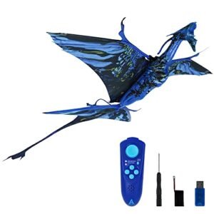 Zing Avatar Banshee RC Nitro Helicopter Starter Deluxe Blue BA300B FF Remote Control Flying Smart Mini Drone