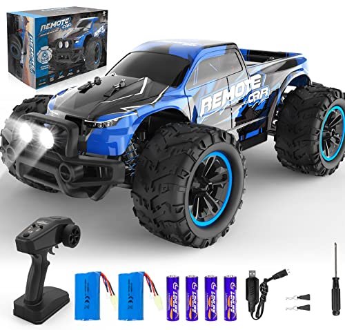 GMAXT S913 RC Truck 1/16 Scale High Speed Remote Control Car 4WD Off Road Electric Racing Toy for Kids 8+ Years Old Boys Girls