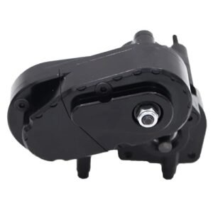 AXI03004 1.9 Deep Dish RC Wheels CNC Metal Gearbox Complete Middle Transmission for 1/10 Axial SCX10 Capra UTB Crawler Upgrade Parts Black