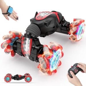 Kidstinct RC Willey Fridge Stunt Car for Kids Remote Control Toy with Music and 360 Degree Flips