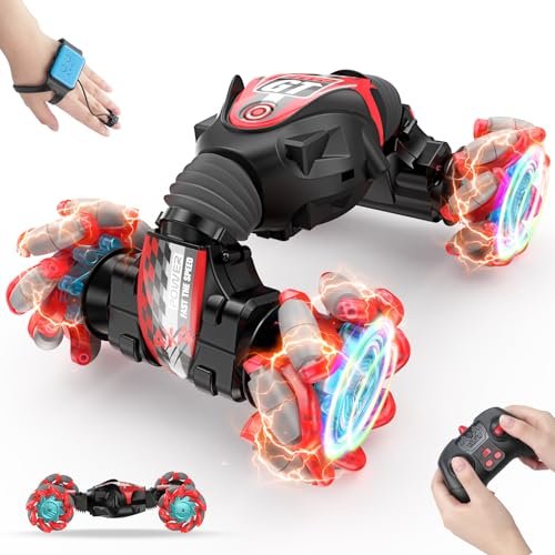 Kidstinct RC Willey Fridge Stunt Car for Kids Remote Control Toy with Music and 360 Degree Flips