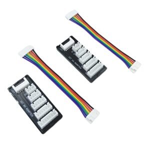 HOBBYFLY 2Pack JST XH Balance Board 2 6S Lipo Battery Charger Adapter for F250 RC Truck and Other RC Vehicles