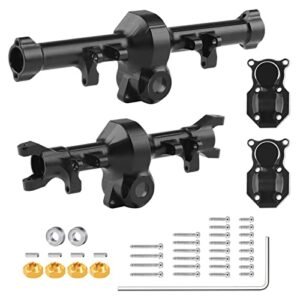 ACEKEEPS SCX24 Upgrade Kit Aluminum Axle Housing Diff Cover Ball Bearings 7mm Wheel Hex
