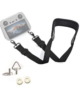 iMusk Air 3 Mini 4 Pro RC Neck Lanyard with 304 Stainless Steel Buckle for DJI RC 2 and DJI RC Pro Remote Controller Accessories Perfect for RC Components Savage Eclipse Airstrike Air Cleaner Enthusiasts