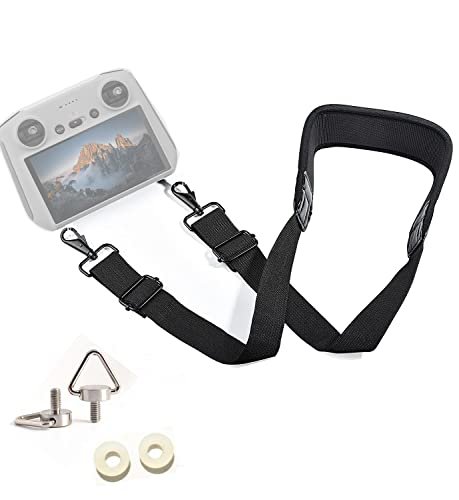 iMusk Air 3 Mini 4 Pro RC Neck Lanyard with 304 Stainless Steel Buckle for DJI RC 2 and DJI RC Pro Remote Controller Accessories Perfect for RC Components Savage Eclipse Airstrike Air Cleaner Enthusiasts