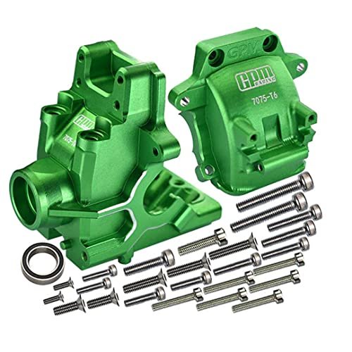 GPM Aluminum 7075 T6 Gear Box Upgrade for Dodge Ram Monster Truck RC Models Front Rear Differential Stabilizer