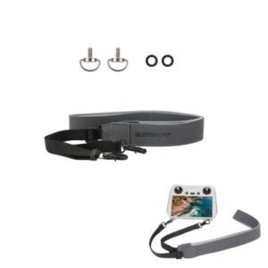 Mavic Mini 3 Pro Controller Accessories Shoulder Lanyard Neck Strap, PU RC Strap for DJI RC/RC PRO/DJI Smart Controller, Compatible with Mavic Mini 3 Pro