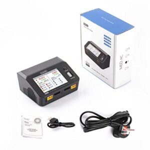 ToolkitRC M6DAC AC 200W DC 700W 15A Dual Channel Smart Lipo Battery Charger Discharger for 1 6S Lipo LiHV Lipo Battery