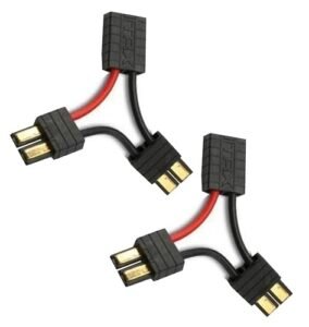 JIECHUN 2Packs RC Lipo Battery Serial Series Connector Adapter Wire for Traxxas 1 16 Models Peanuts in RC Cola