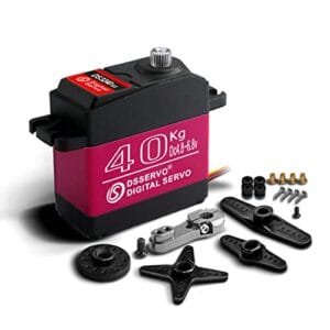 ZOSKAY 40Kg High Speed Metal Gear Digital Servo Motor for RC Cars 1/10 Scale