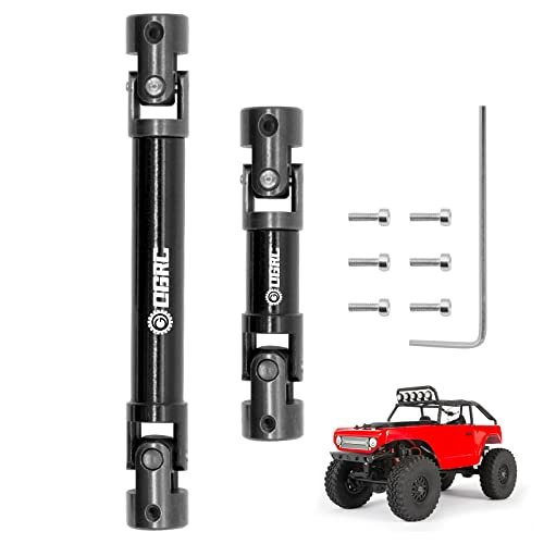 OGRC 2Pcs Center Driveshaft Steel Drive Shaft Upgrade Parts for Axial SCX24 Deadbolt AXI90081 Best Filament for RC Parts