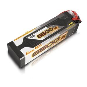 Gens ace Smart RC LiPo Battery 6500mAh HV 11.4V 100C 3S Lipo Battery HardCase with EC5 Plug