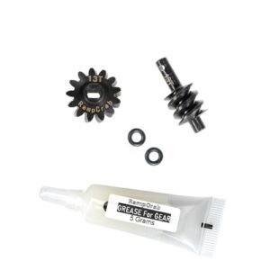 RampCrab Overdrive Differential Gear Set 13T Hardened Steel Upgrade Parts for 1/24 Scale RC Car Parts Axial SCX24 Bronco Deadbolt JLU B 17 Gladiator C10