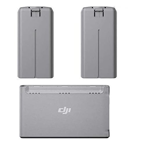 CAMRISE Original DJI Mavic Mini 2 Two Way Charging Hub with Two Pack Admiral RC Batteries for SE Drone Gray