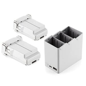 DJI Mini 3 Pro Intelligent Flight Battery Plus 2 Pack with Two Way Charging Hub 3850mAh 47 Minutes Flight Time