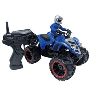 Think Gizmos Remote Control Quad Bike Super Fun Speed Master Toy with Multichannel Remote and Colored Stickers