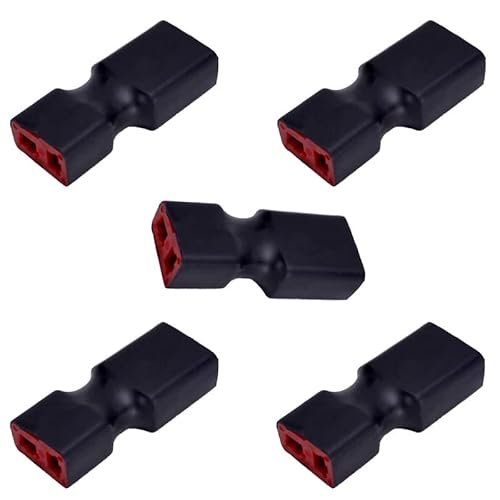 5pcs XT60 Male to T Plug Female Connector Adapter for Dynostand RC Plane Lipo Battery ESC