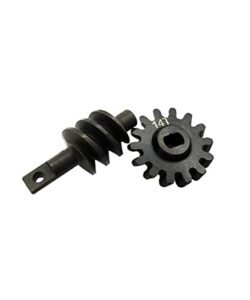 HOPLEX 14T Steel Axle Differentials Gear Upgrade for Carisma RC Truck Axial SCX24 AXI90081 AXI00001 AXI00002 AXI00005 AXI00006 1/24 RC Crawler