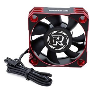 Surpass Hobby 50mm RC Cooling Fan 10000RPM for 1 5th Scale RC Car Brushless Motor ESC Heatsink RED