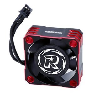 Surpass Hobby 25mm 32000RPM RC Cooling Fan for 1/12 Hobby RC Cars Turbo ESC Black Red