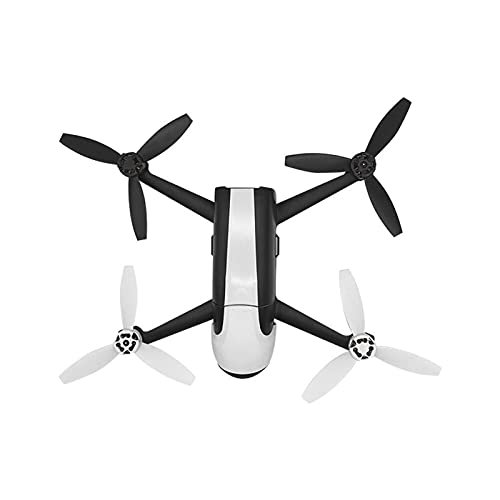 4 pcs Replacement Propeller for Parrot Bebop 2.0 Drone Quick Release Blade Props Screw Wing Fan Accessory Spare Parts Ideal for RC Flying Wing Plans Free Enthusiasts Color 2 Black 2 White