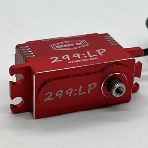 REEFS RC 299LP Special Edition Red SEHREEFS130 Servos for RC Willey Flooring Special Projects