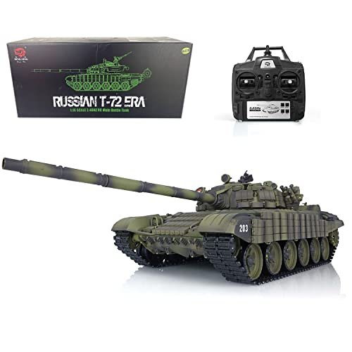 TOUCAN RC HOBBY Heng Long T72 1 16 Scale RC Crawlers RTR Battle Tank with 7 0 Mainboard and Infrared Combat System