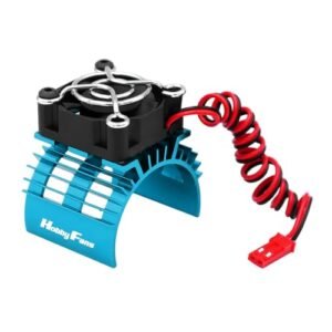Hobby RC Crawler 5V Cooling Fan Heat Sink for 540 550 3650 F540 3660 3670 Brushless Motors in 1/10 Scale RC Cars Trucks and Buggies