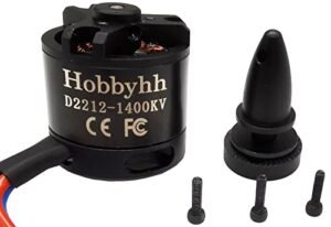 Hobbyhh 2212 Brushless Motor kv1400 for RC Fixed Wing Autopilot 2 4s Fixed Wing Aircraft Gliders