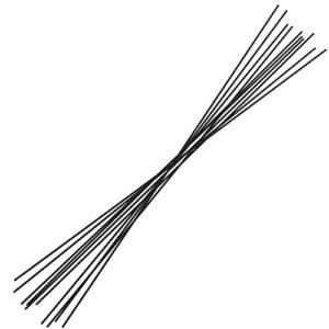 Premium Carbon Fiber Rods 2 X 420 MM 10 Pack for RC Kite and DIY Projects by AeroCraft