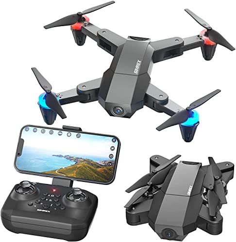 SIMREX X500 Mini Drone with 720P HD Camera Optical Flow Positioning for 3D Printed RC Jets Enthusiasts